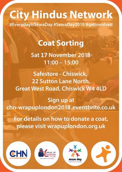 Wrap up London Coat Sorting