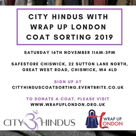 Wrap London Coats Sorting Sewa