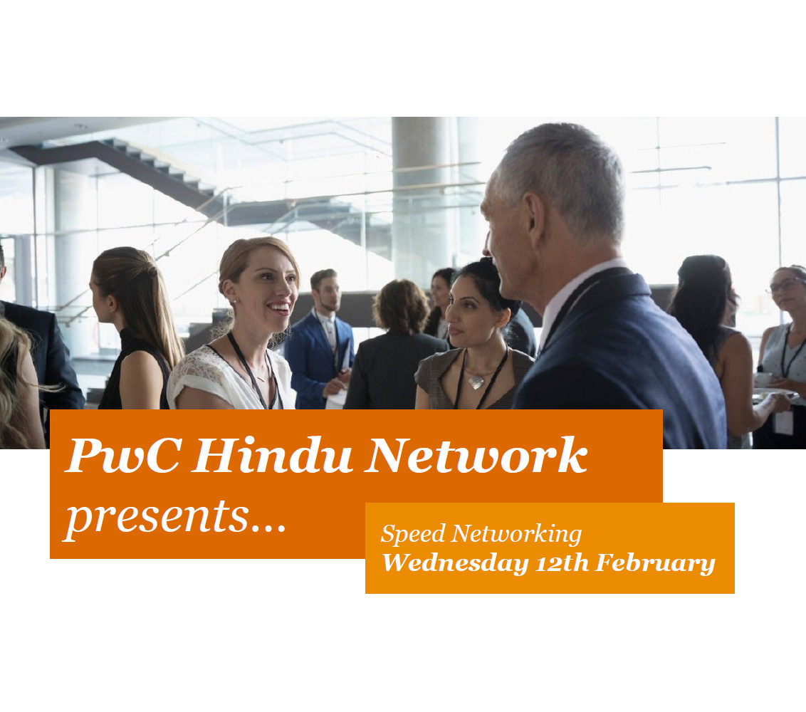 PwC Hindu Network Speed Networking